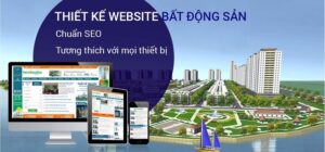 thiết kế website bất động sản