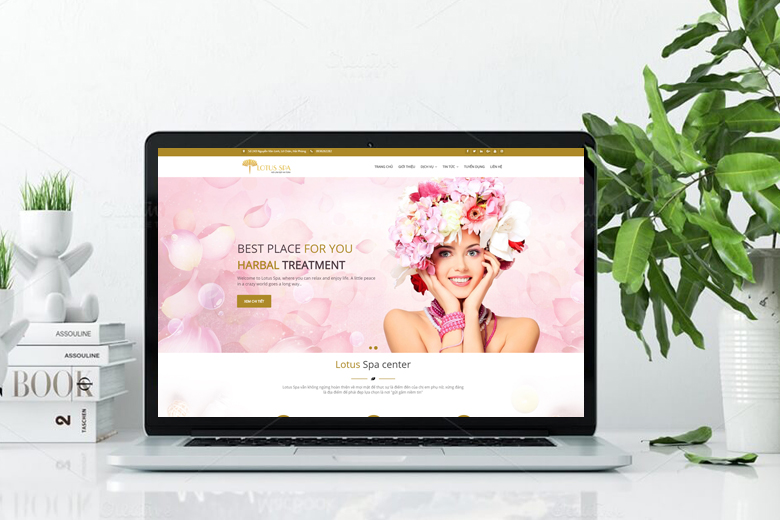 thiết kế website thẩm mỹ viện, spa tại Biên Hòa