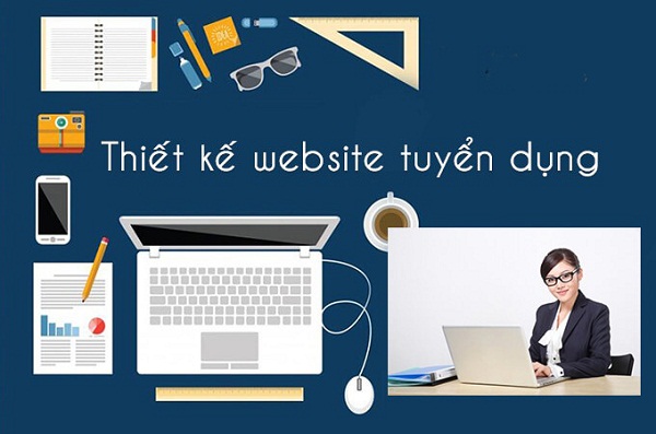 thiết kế website tuyển dụng