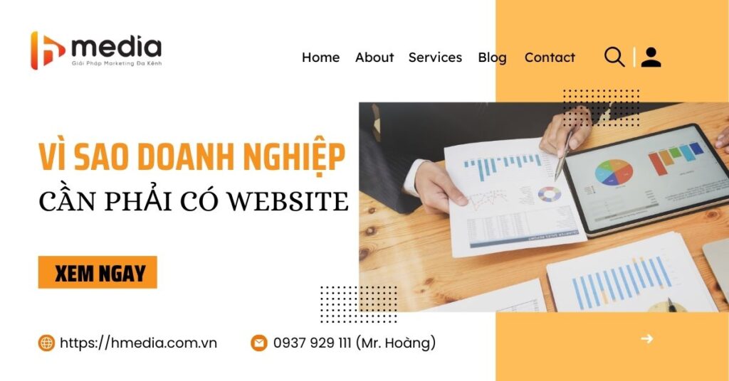 5 lý do tại sao mọi doanh nghiệp cần một trang web