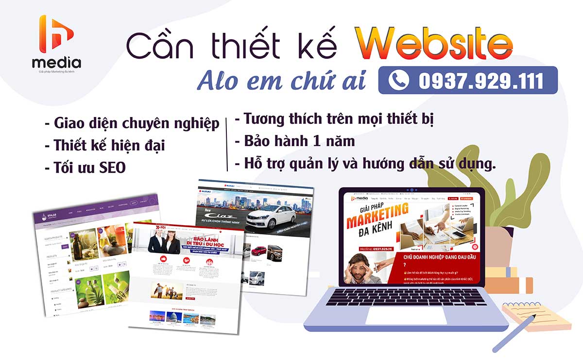 Dịch Vụ Thiết Kế Website Giới Thiệu Cho Doanh Nghiệp Tại Bình Dương