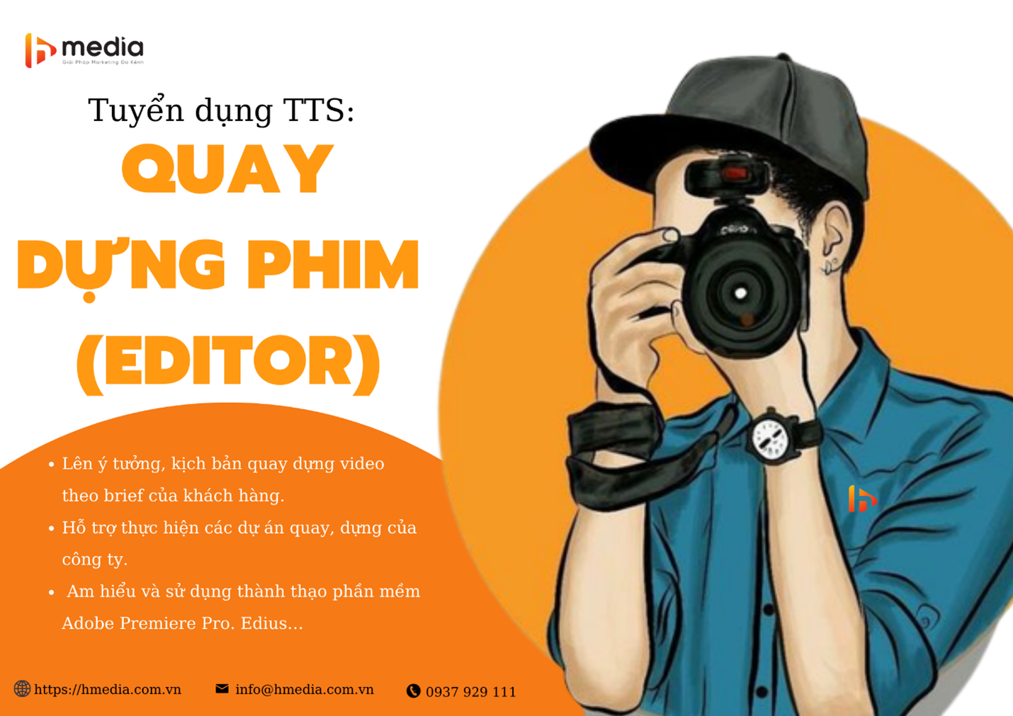 Thực tập sinh Quay dựng phim (Editor)