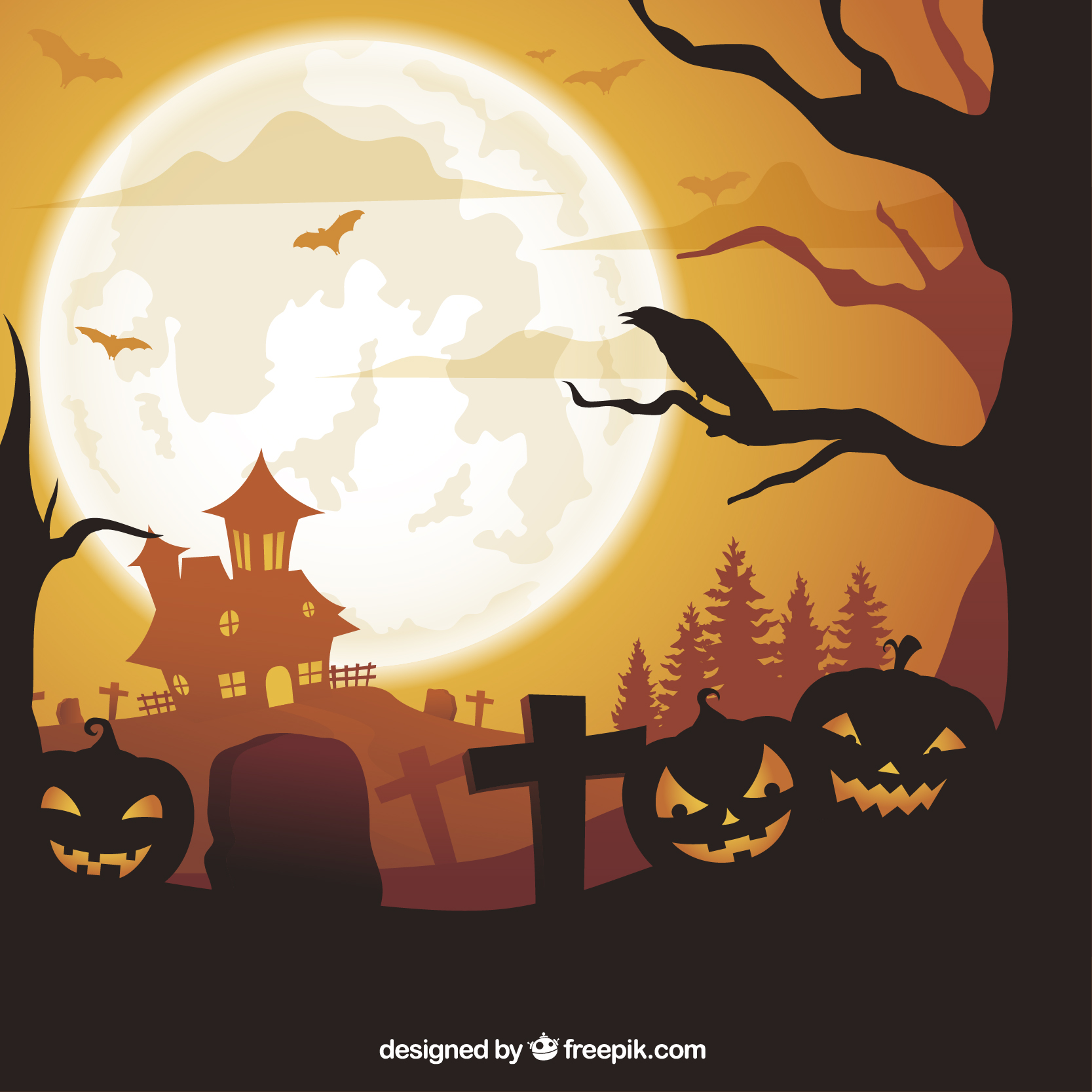 Những trang web tải hình Halloween miễn phí